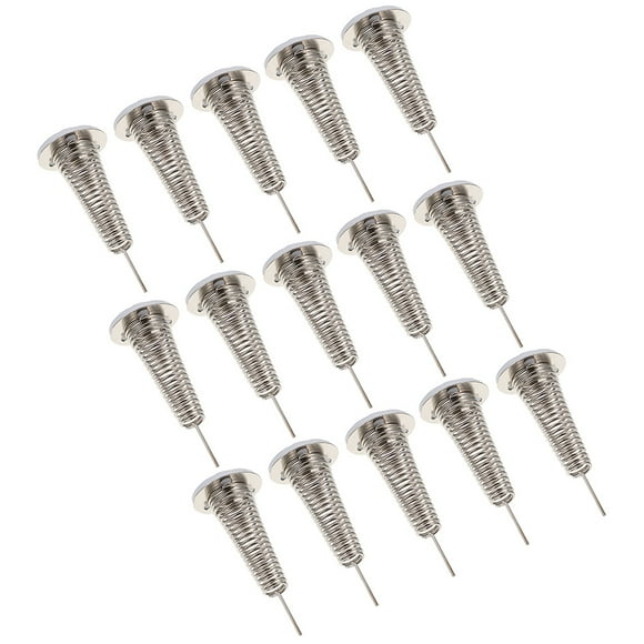 IFANLANDOR 15 Pcs Jouet de Base à Ressort Tableau de Bord Fer à Extensible et à Contracter