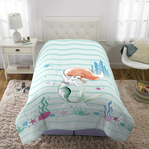 twin mermaid comforter and sheet set