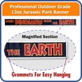 thumbnail image 3 of 10 Ft JP Inspired Movie Banner Replica Dinosaurs Ruled the World T-Rex Prop (1 x 10FT), 3 of 5