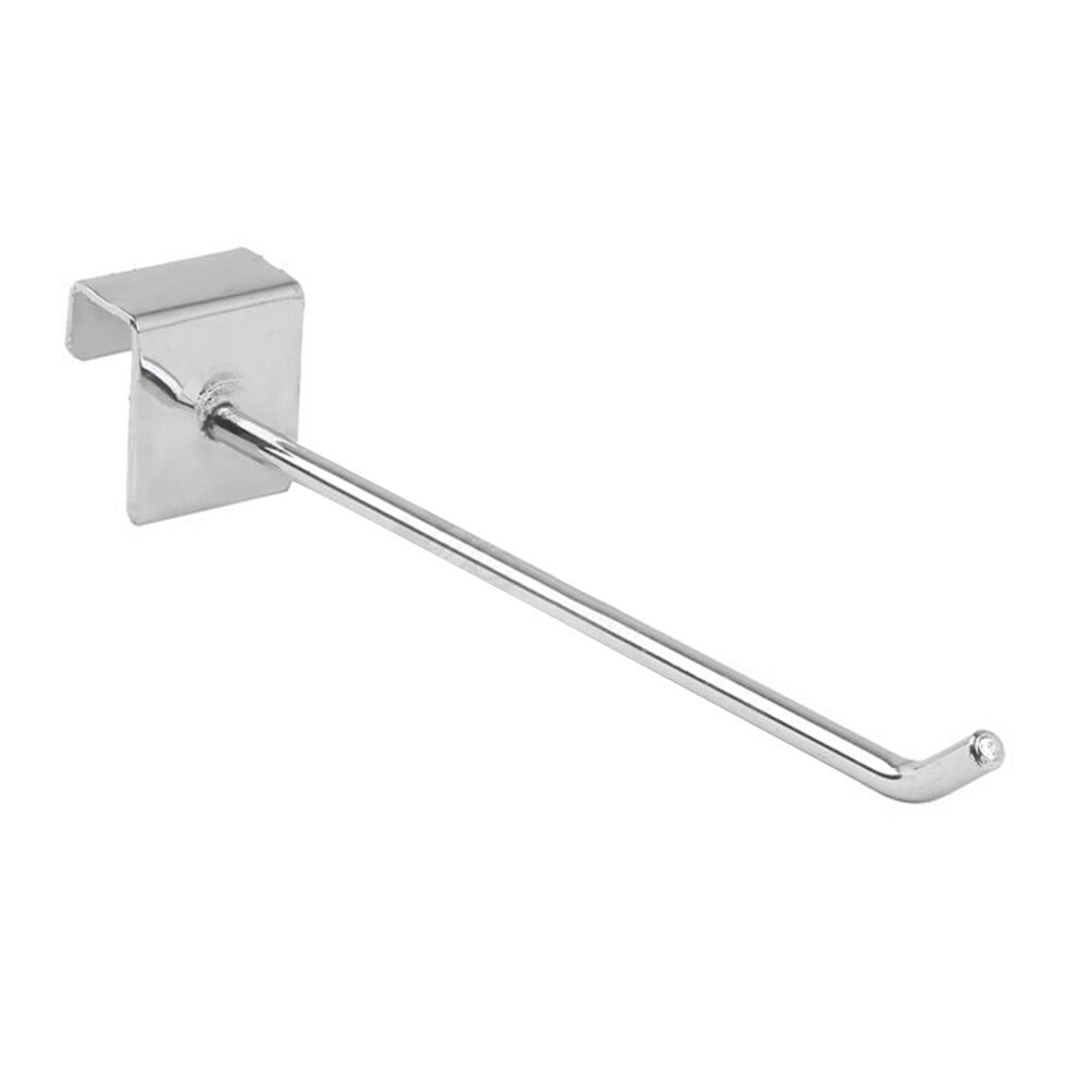 WRISTBIQUE Silver Display Rack Hooks Iron 20Pcs 8.3x1.2x1.0In