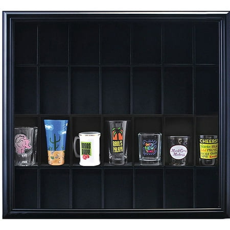 Pinnacle Frame Shot Glass Case, Black