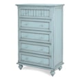 thumbnail image 2 of Sea Winds Monaco 5 Drawers Chest Drawer Wood Blue, 50"H x 52"W x 18"D, 65 lbs, 2 of 4
