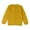 Yellow, variant on Kids Girls Knit Cardigan Long Sleeve Soft Buttons Open Front Sweater Toddler Plain Breathable Coats Lightweight Casual
