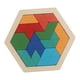 thumbnail image 3 of Juego de rompecabezas Montessori, juego lógico colorido, juguete educativo de rompecabezas de madera, bloques de rompecabezas para la imaginación del Estilo B, 3 of 9