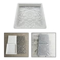 thumbnail image 1 of 1 Retro paisaje decorativo cuadrado DIY PP cemento reutilizable herramientas hormigón para jardín patio trasero al aire libre DYNWAVEMX Herramientas de hormigón, 1 of 8