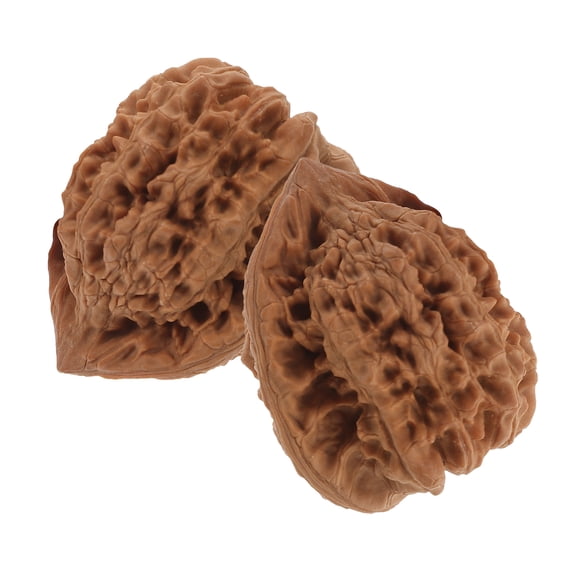 ibasenice 2Pcs Walnut Exercise for Hand Massage Brown Daily Use