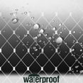 thumbnail image 4 of Grey Ombre Shower Curtain, Modern Geometric Pattern Modern Luxury Bathroom Curtain Bathtub Decor Waterproof Fabric Machine Washable with 12 Hooks, 4 of 6