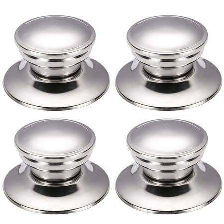 

4Pcs Kitchen Pot Lid Handles Pan Cover Stainless Steel Handles Pot Accessories