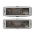 thumbnail image 4 of 2pcs Rear Reading Dome Light 3B0947291 Gray Shell High Brightness Replacement for Bora Caddy, 4 of 5