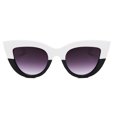 thumbnail image 2 of fastboy Women Men Large Frame Sunglasses Leopard Solid Frame Girls Male Summer Beach Eyewear Eyeglasses, 2 of 9