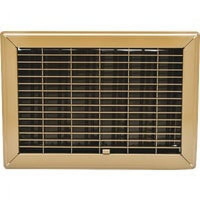 Selkirk 10 In. x 12 In. Brown Steel Floor Register 400B10X12R