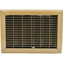 Selkirk 10 In. x 12 In. Brown Steel Floor Register 400B10X12R
