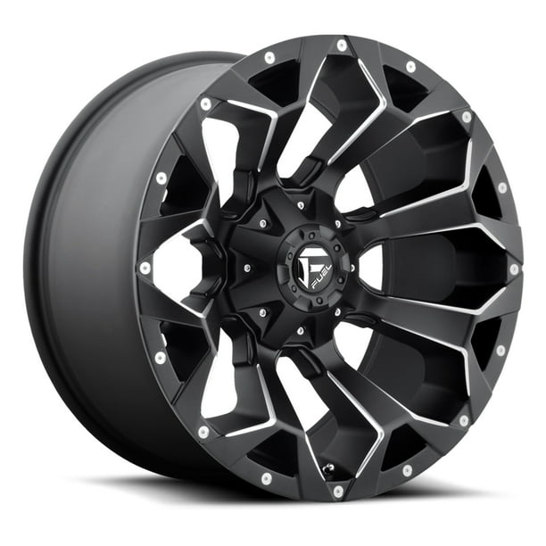 Fuel assault 20x10 6x135/6x139.7 22et 106.10mm matte black milled