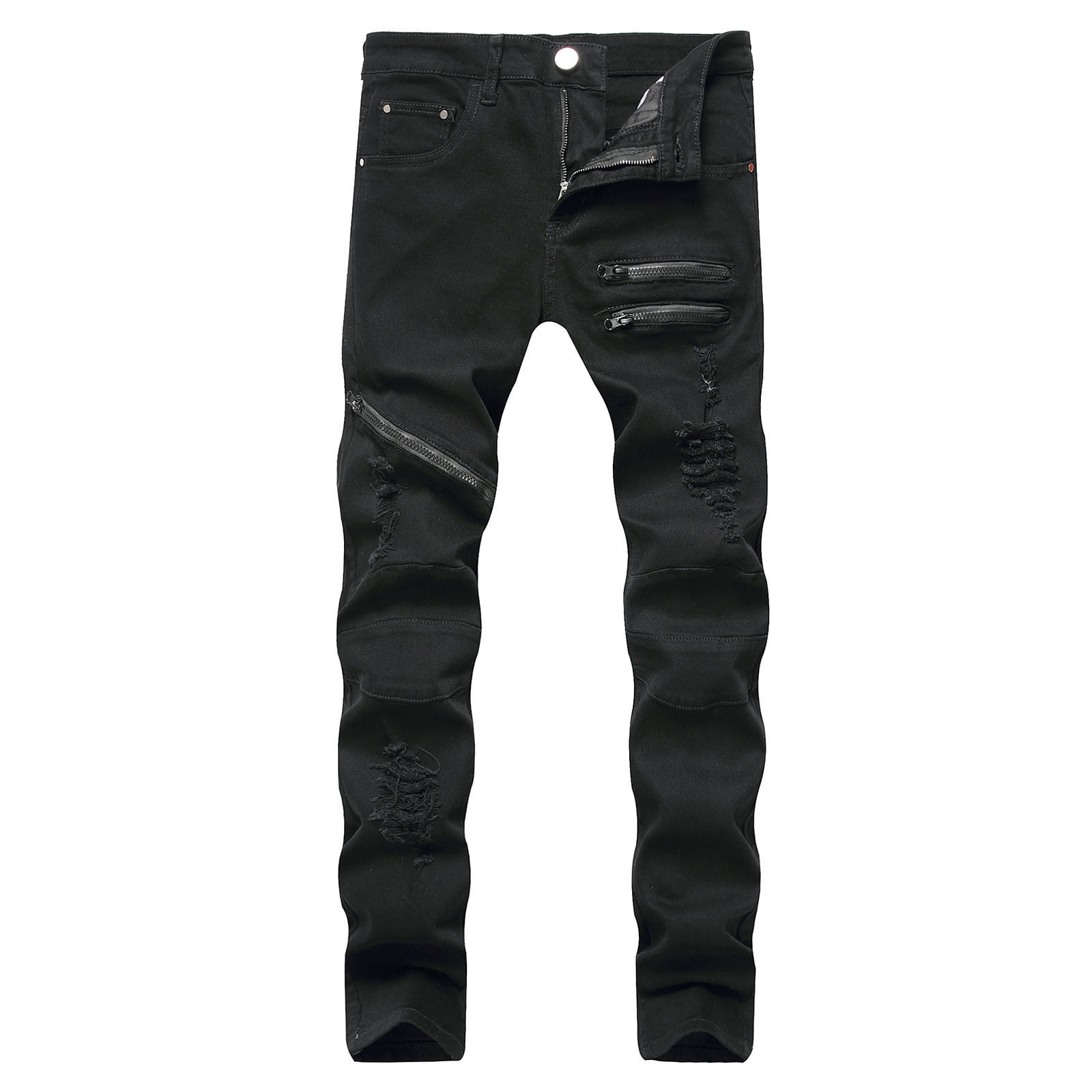 Mens Jeans Clearance Reduced Price Men's New Tight-fitting Ripped ...
