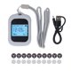 thumbnail image 2 of Kit de Buscapersonas Inalámbricos de RF, Pantalla LCD Pantalla 1 Receptor 10 Transmisores de Llamadas Inalmbricas Para Restaurte en Casa, 2 of 7