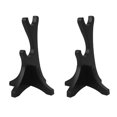 thumbnail image 1 of Sword Holder 2 Pcs Acrylic Samurai Swords Black Storage Rack Shelf, 1 of 5
