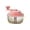 pink, variant on Manual Food Chopper - Vegetable Manual Quick Chopper, Easy-Clean Food Dicer, Suitable for Vegetables, Meat, Fruit, Nuts, Herbs, Onions, Salsa, and More - Multi-Function Manual Food Processor