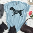 thumbnail image 2 of Beagle Mama T-shirt, Unisex Women's Shirt, Beagle Owner, Cool Dog Mom Gift, Heather Light Blue, Small, 2 of 6