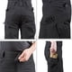 thumbnail image 5 of Xihbxyly Pantalones Cortos Cargo para Hombre, Pantalones Cortos Clásicos de Sarga para Trabajo, Pantalones Cortos Casuales Cómodos, Pantalones Cortos de Poliéster Transpirables, Uso Diario, Actividad, 5 of 5