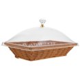 thumbnail image 4 of WHAMVOX  Bread Basket Dessert Plate Wicker Baskets Fruit for Kitchen Storage, 4 of 8