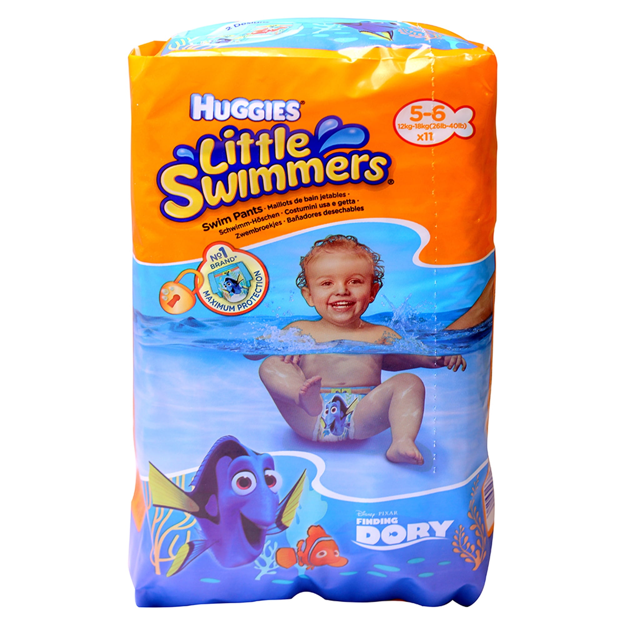 Huggies Little Swimmers Disposable Swim Diapers 5-6