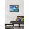 thumbnail image 2 of Bora Bora Wall Poster, 14.725" x 22.375", Framed, 2 of 3