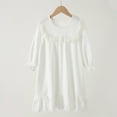 thumbnail image 3 of GYRATEDREAM Girls Soft Princess Nightgowns Sleep Shirt Crewneck Long Sleeve Nightie Dress Nightdress 3-14 Years, 3 of 6