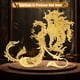 thumbnail image 3 of Puzle 3D de metal FILASLFT Vermilion Bird Gold para adultos, 3 of 7