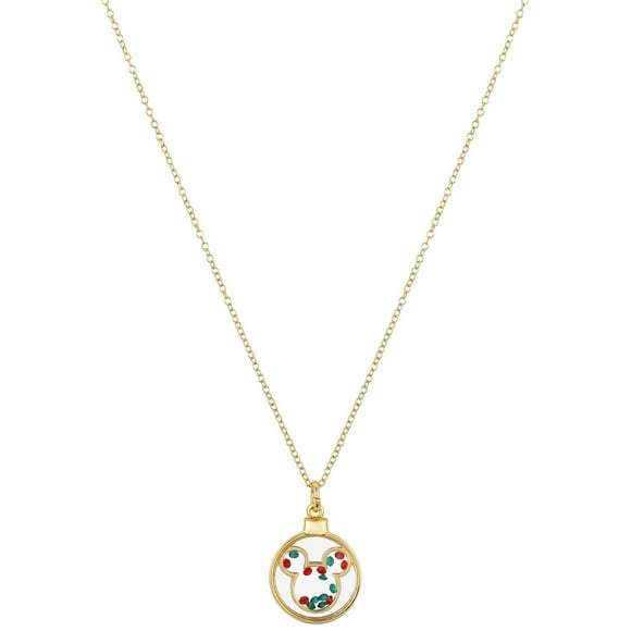 Mickey Mouse Christmas Necklace