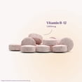 thumbnail image 3 of Natrol Methyl Vitamin B-12 1000 mcg, 60 Chewable Tablets, Lemon Flavored, Bioactive B12 Vitamin, Supports Cellular Energy Production, Brain Health & Metabolism - 60 Servings, 3 of 8