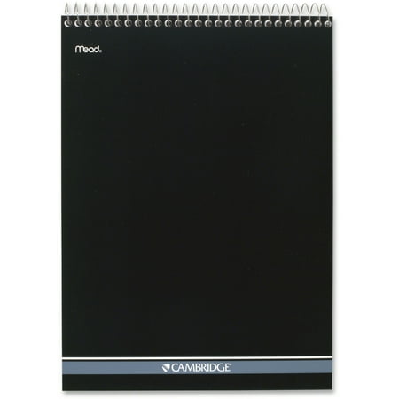 Cambridge Numbered Notebook, White, 8 1/2" x 11", 70 Sheets (59006)