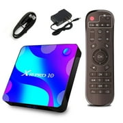Android TV Box 2023, X88 PRO Android TV Box 11.0 4GB RAM 64GB ROM, 4K TV Box Android RK3318 Chip 2.4G/5G Wi-Fi Bluetooth 4.0 100M Ethernet USB 3.0 Smart Box for TV with Mini Wireless Keyboard