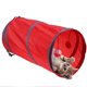 thumbnail image 2 of Pet Cat Tunnel Funny Play Toy Juguete plegable con dos bolas (rojo) Likrtyny Mascotas, 2 of 3