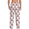 thumbnail image 3 of Goofa Cartoon Helicopter Printed Soft Pajama Pants for Men, Wide Leg Comfy Casual Lounge Yoga Pants-, 3 of 9