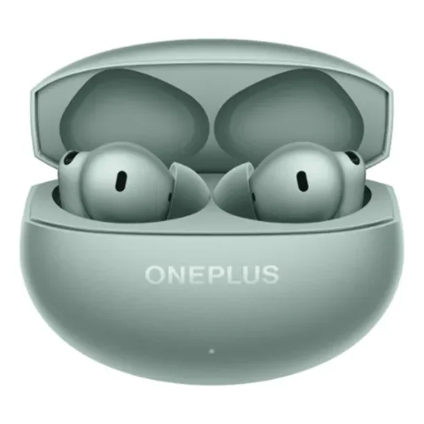 OnePlus Buds 4 Auriculares inalámbricos, 45 Horas de batería, cancelación de Ruido Inteligente, Controladores ANC duales de 55 dB, DAC dedicados y LHDC 5.0, Verde