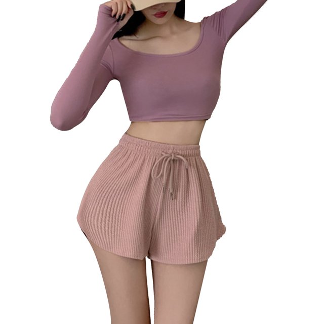 Pantalones cortos elásticos, pantalones cortos deportivos para mujer, pantalones cortos de secado rápido, pantalones cortos de yoga muy versátiles