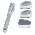 thumbnail image 5 of Fugacal Sink Brush, Dispensing Dish Brush Sink Dish Cleaning Scrubber With Handle Hanging Replacement ,Dishwashing Brush, 5 of 8
