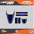 thumbnail image 4 of Kalair GFX Graphics Kit for Honda CRF80 (2004-2010) Lightning Series, 4 of 5