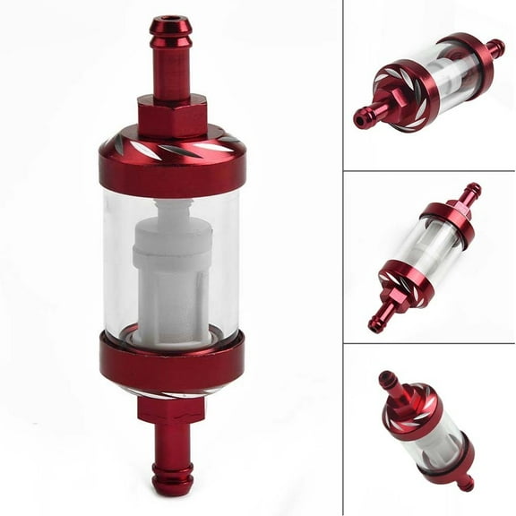 Huanke-Inline Filter Fuel Motorcycle Parts Petrol Universal 5/16'' Accessories
