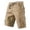 Khaki, variant on uikmnh Shorts for Men Men's Cool Retro Shorts with Pockets Outdoor Work Shorts with Large Pockets Size:40