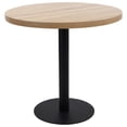 thumbnail image 1 of vidaXL Bistro Table Light Brown 80 cm MDF, 1 of 4