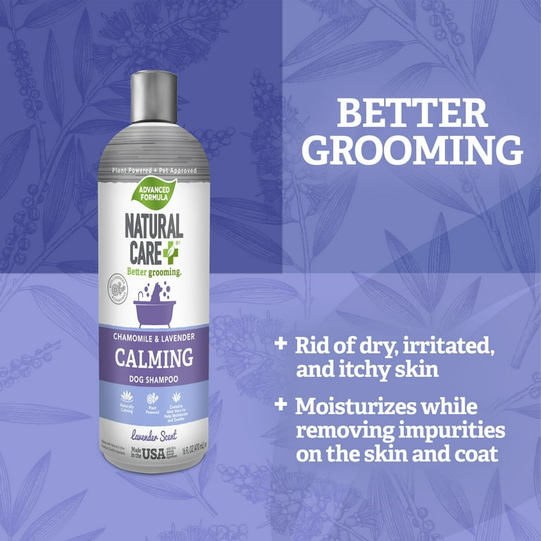 Natural Care Calming Dog Shampoo 16oz