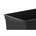 thumbnail image 4 of Storex Wide Plastic Book Bin, Paper Storage for Children, Black, 6-Pack, 4 of 8