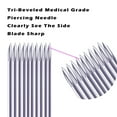 thumbnail image 4 of NARABB 100PCS Body Piercing Needle For Navel Nose Lip Ear Sizes 14G, 4 of 7