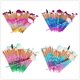 thumbnail image 4 of Juego de 20 brochas cosméticas con diseño de unicornio, brochas de mango largo, brochas de cerdas, brochas de maquillaje de ojos, herramientas de belleza y accesorios., 4 of 6