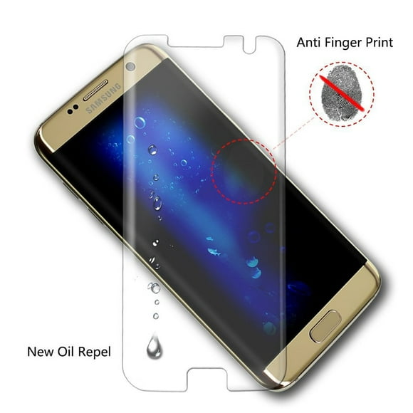 [PST] Samsung Galaxy S7 Edge Full Cover Protecteur d'Écran, Premium Full Cover Protecteur d'Écran en Verre Trempé avec Étui & Bulle Libre