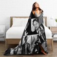 thumbnail image 5 of Liam Neeson Blanket Soft and Warm Lightweight Fluffy Throws Blankets Rug Carpet Gift for Beach Yoga Bedroom Living Room Decoration Sofa Camping Trip Dorm Decor All Season, 5 of 5
