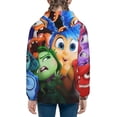 thumbnail image 4 of Lsque inside out 2 Patten Youth Hoodie Sweatshirt Pullover with Kangaroo Pocket Boys and Girls Hoodie Warm Hoodie for Kids, 4 of 8