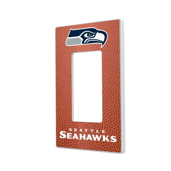 Seattle Seahawks Football Design Single Rocker Light Switch Plate