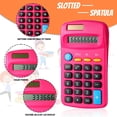 thumbnail image 3 of 24 calculadoras básicas para estudiantes, calculadoras pequeñas de bolsillo, mini calculadoras portátiles de doble potencia., 3 of 4